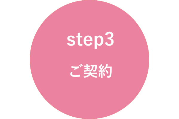 STEP3 ご契約